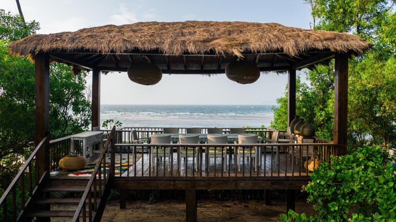 Saffronstays Stella Maris - Luxury Beach Front Villa Near Redi Beach Querim Exteriér fotografie