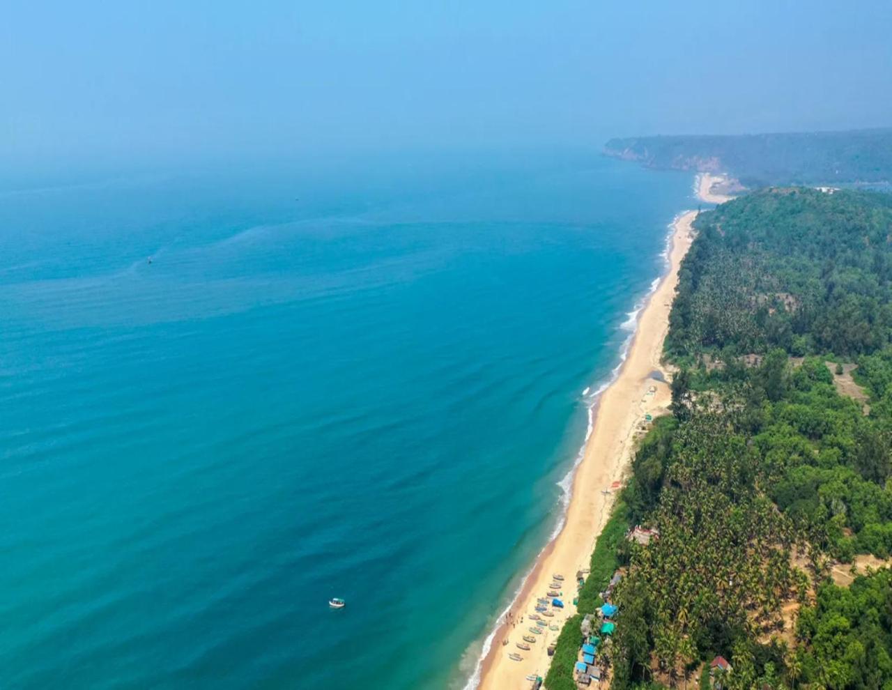Saffronstays Stella Maris - Luxury Beach Front Villa Near Redi Beach Querim Exteriér fotografie